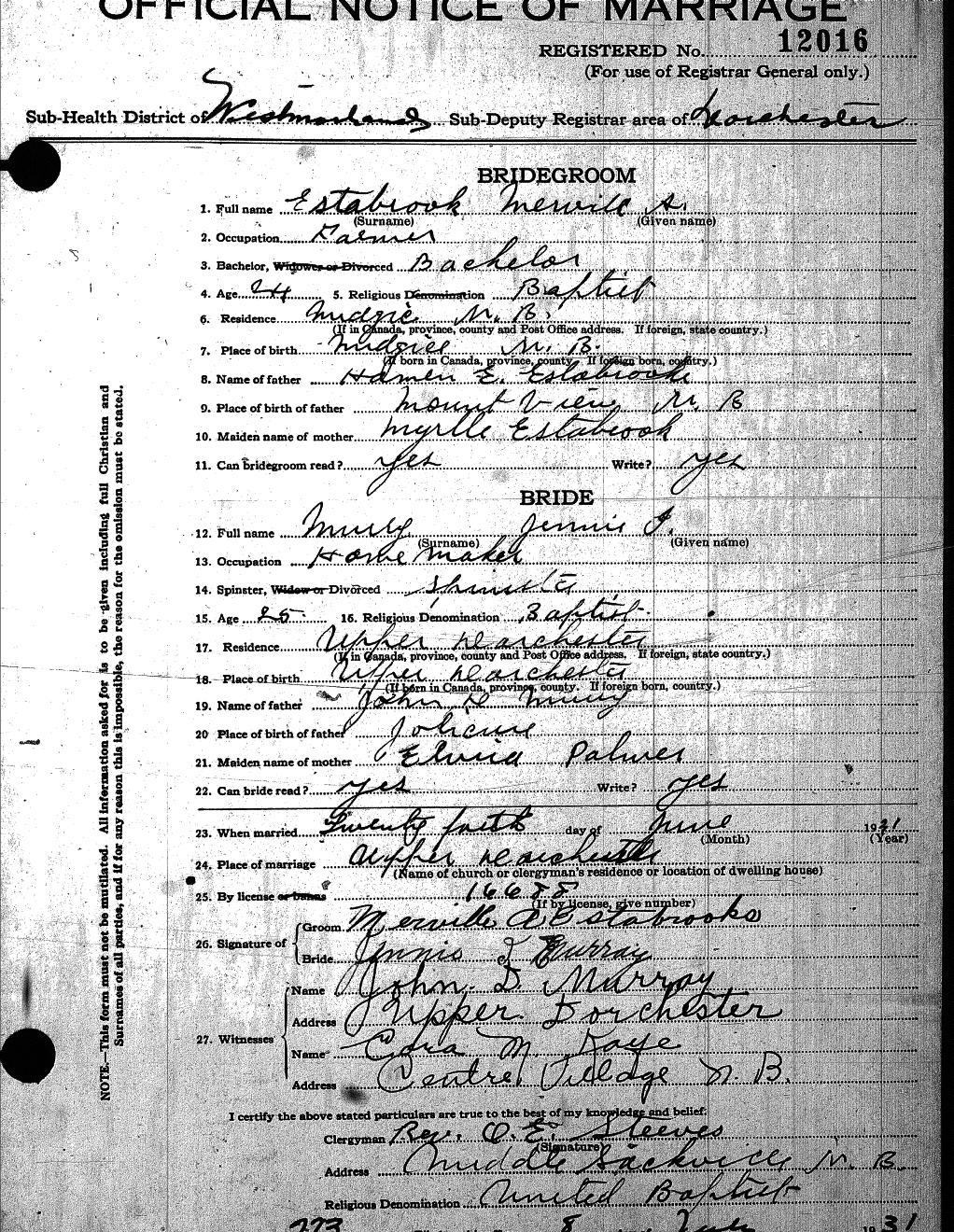 Digitized record