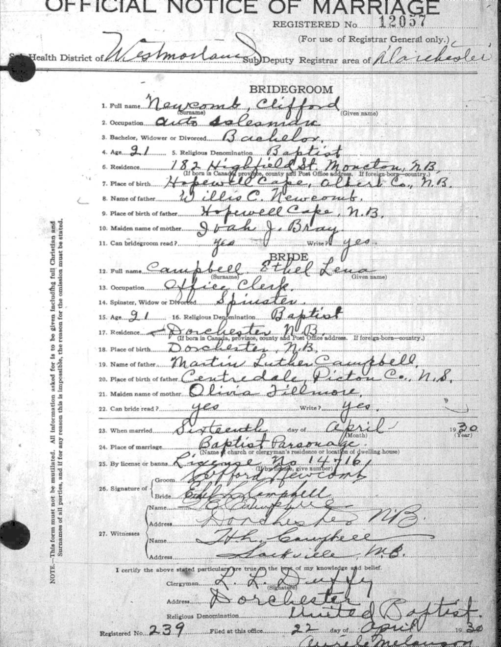 Digitized record