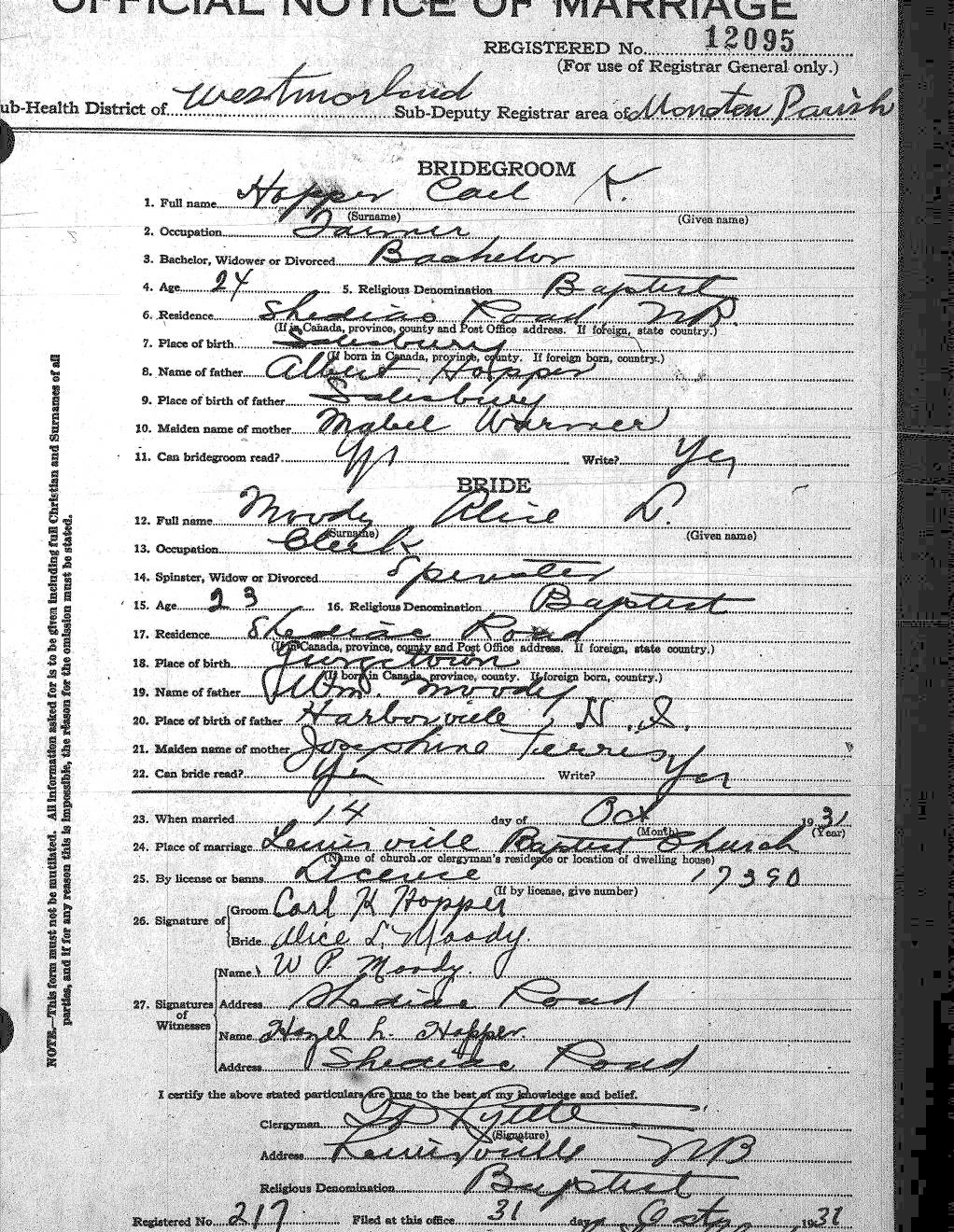 Digitized record