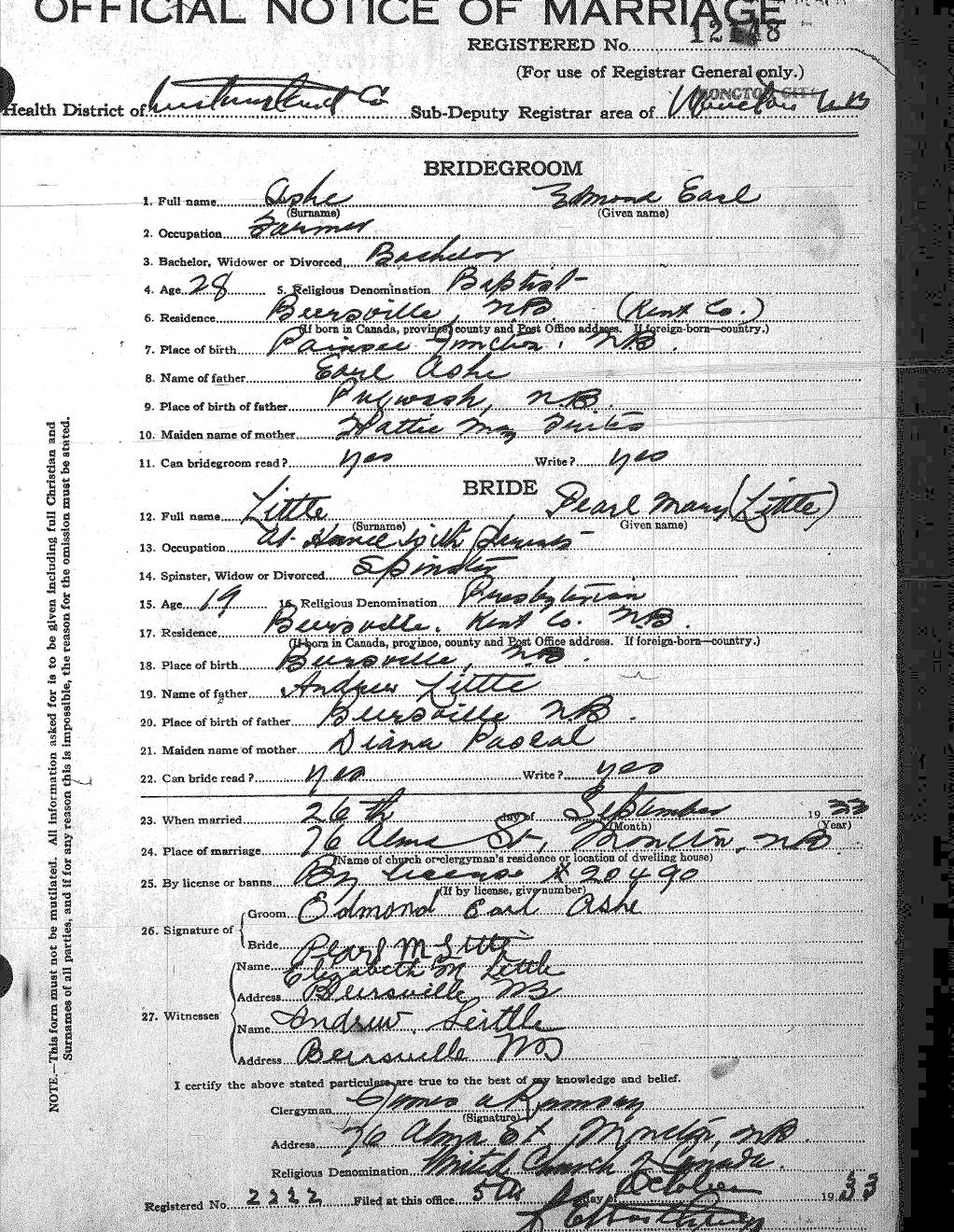 Digitized record