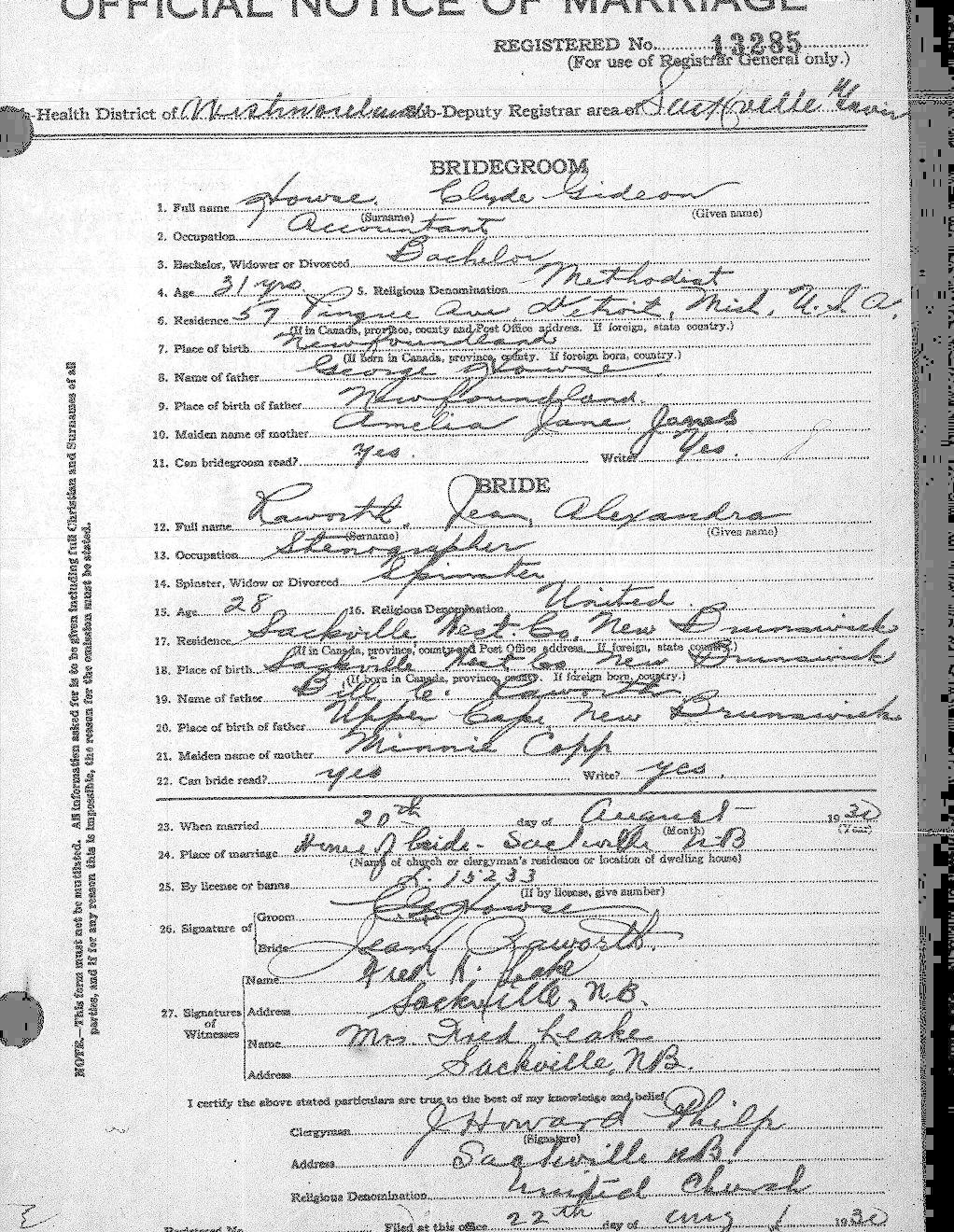 Digitized record
