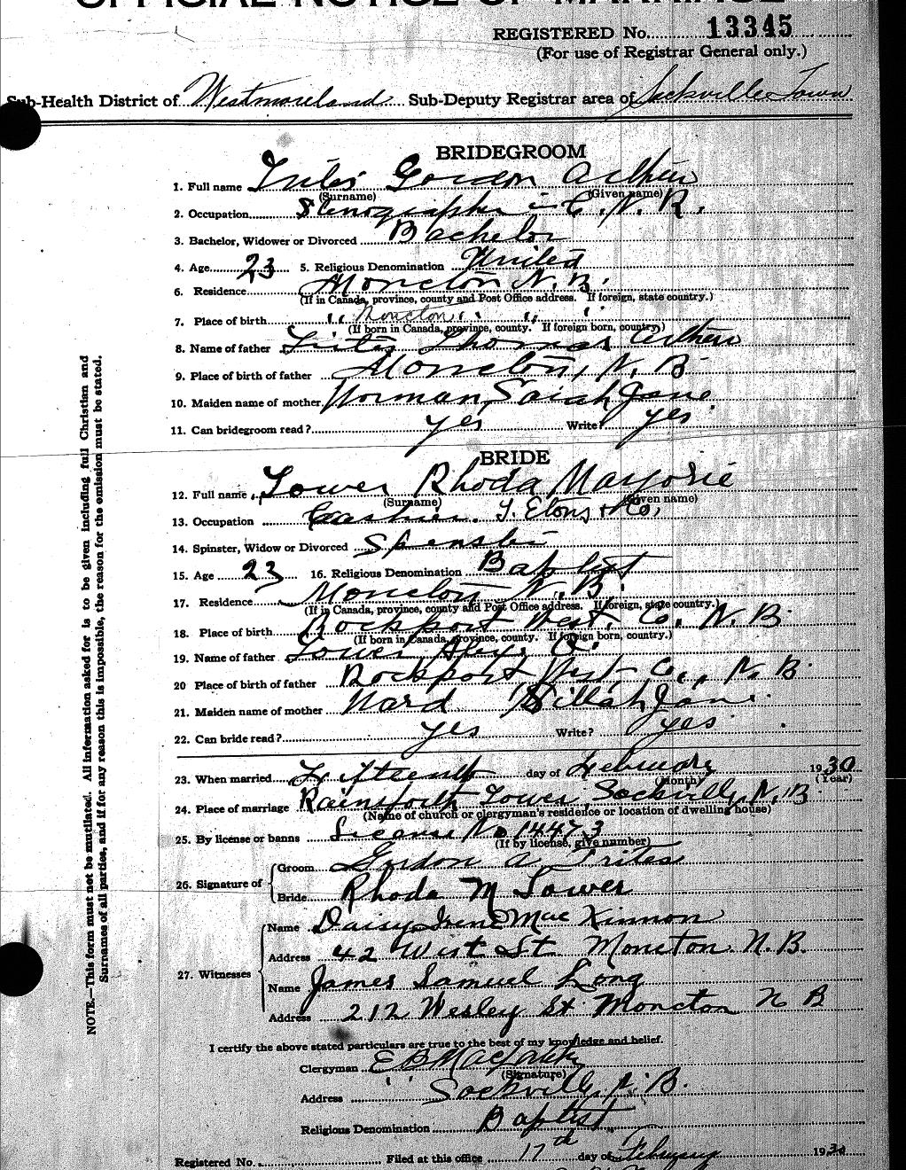 Digitized record