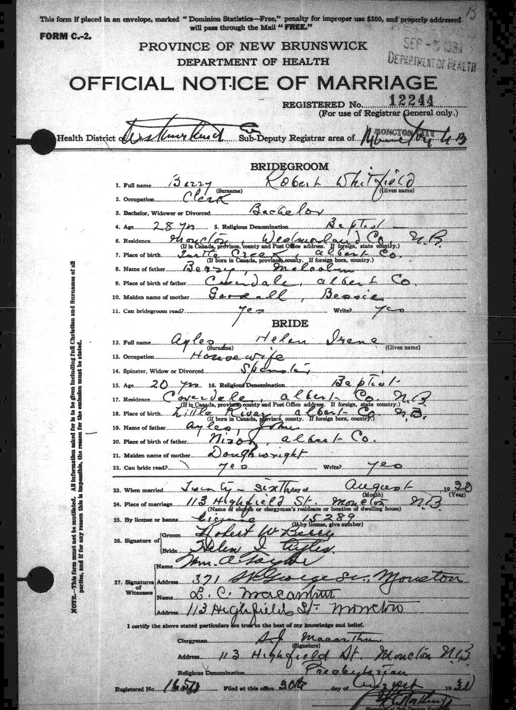 Digitized record