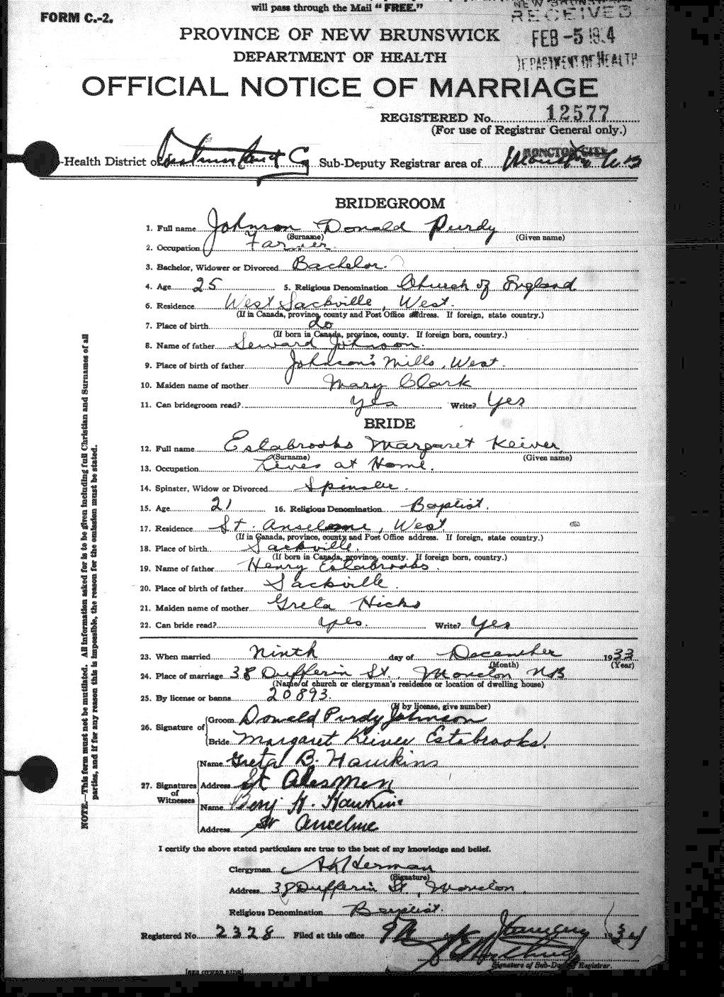 Digitized record