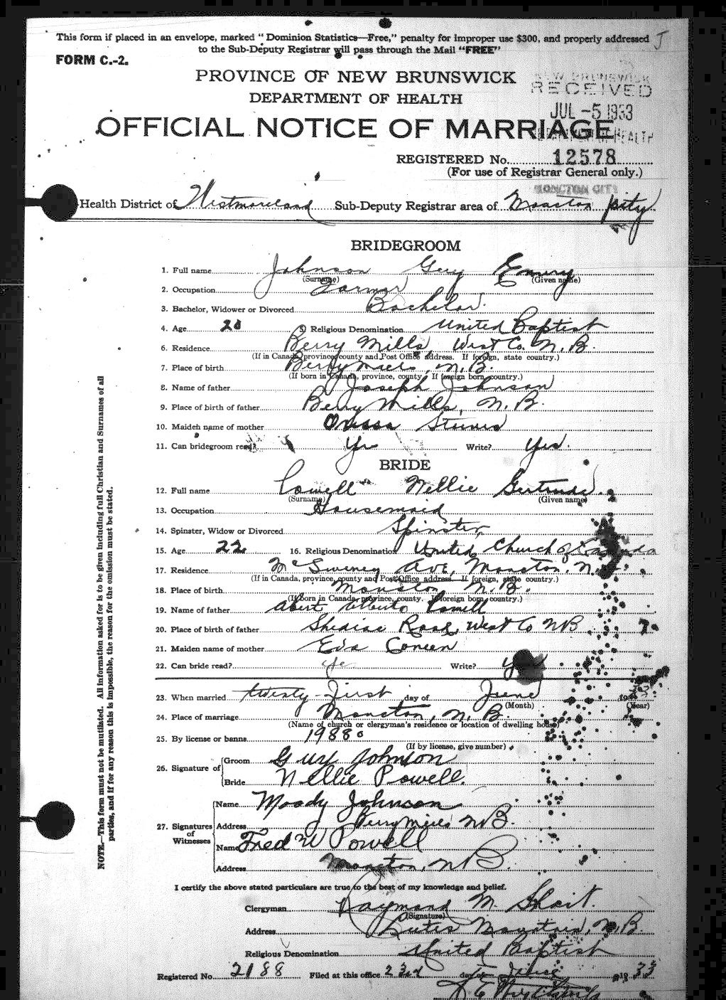 Digitized record