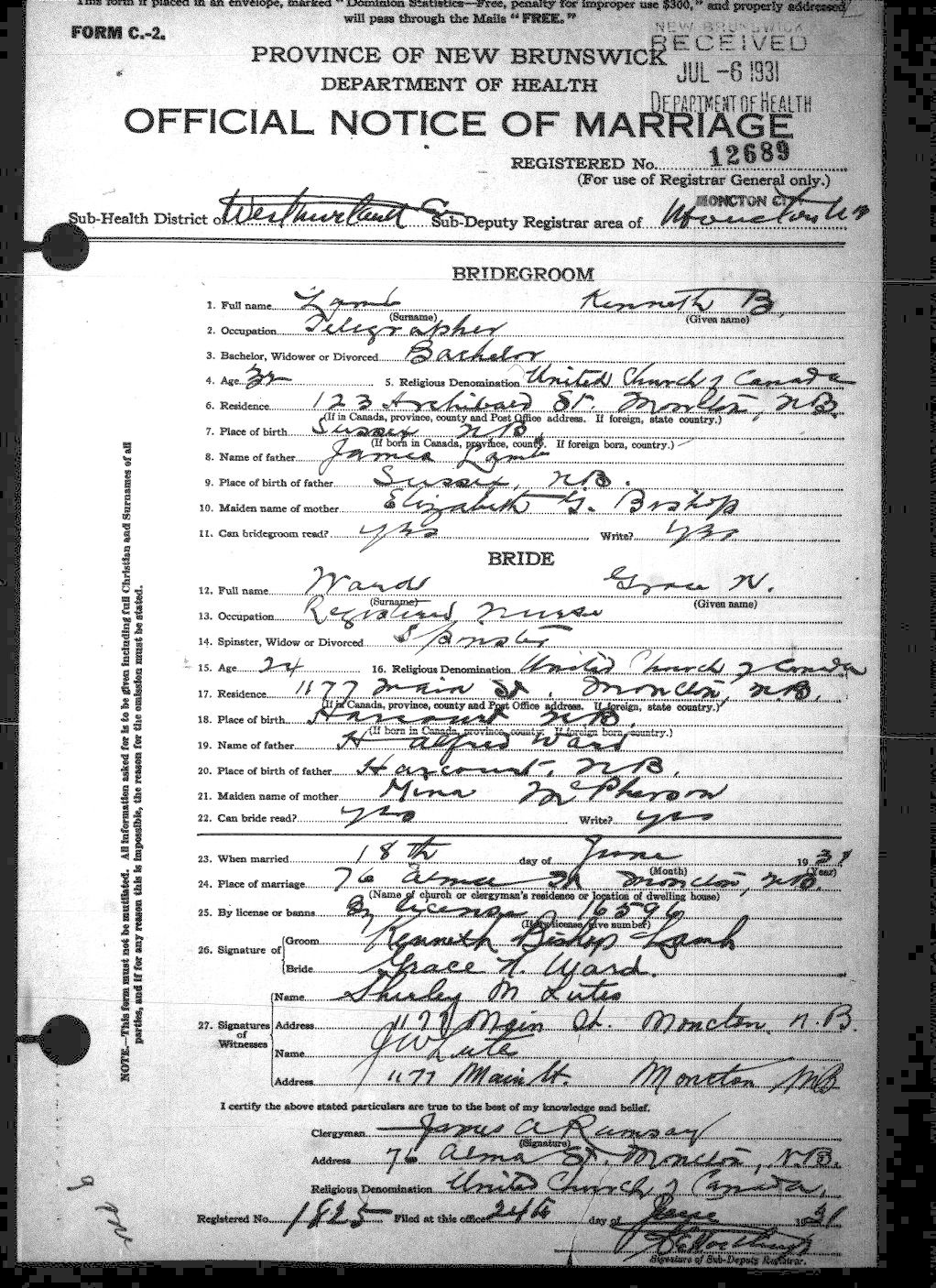 Digitized record