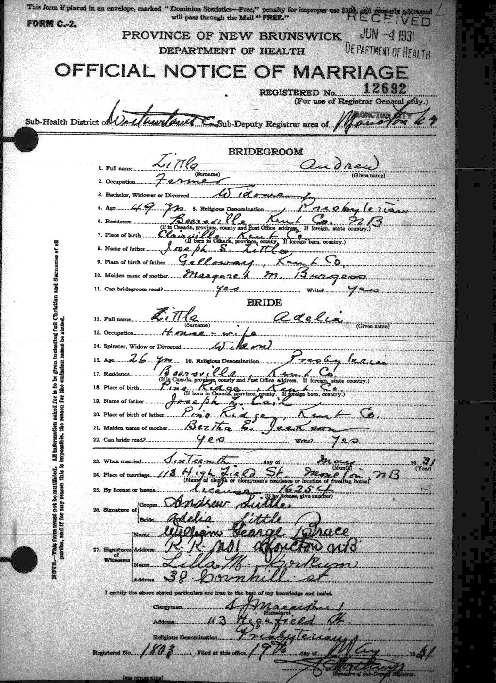 Digitized record