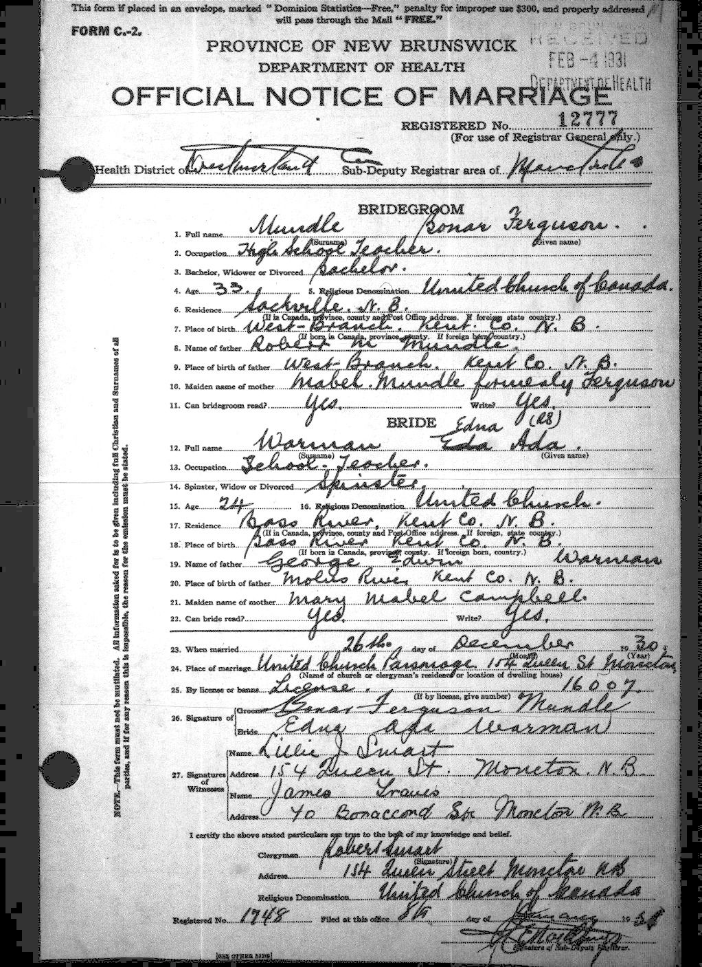 Digitized record