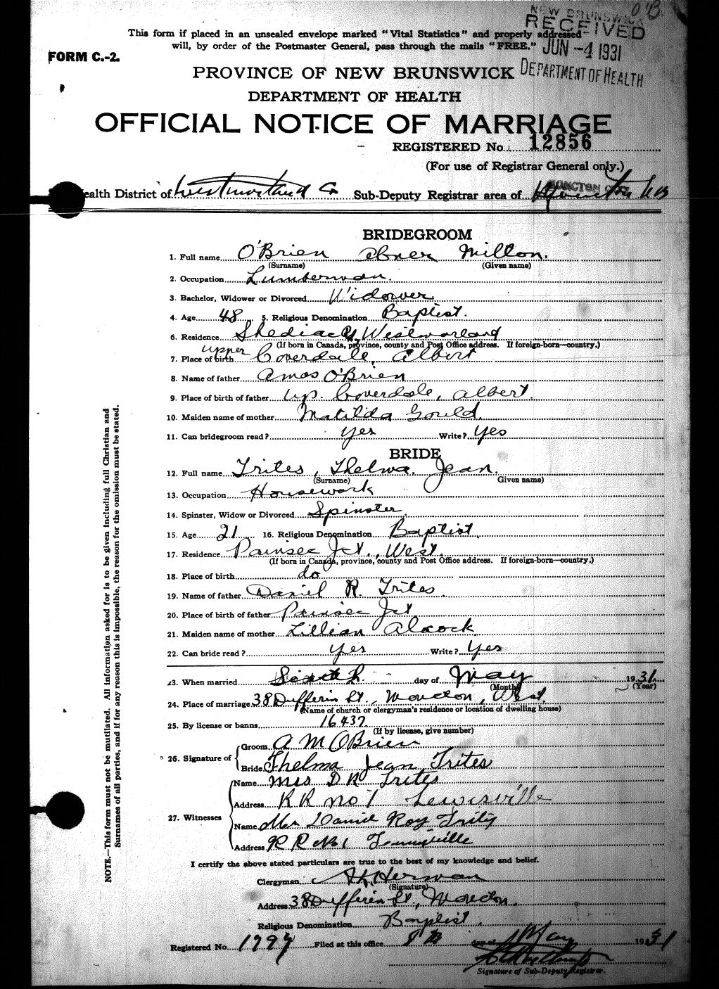 Digitized record