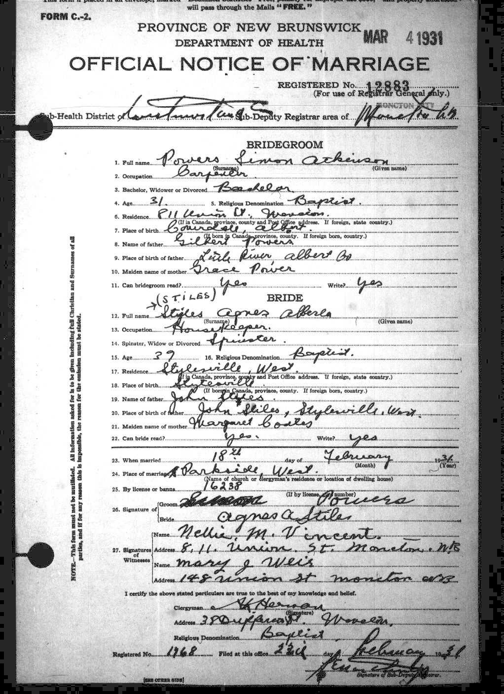 Digitized record