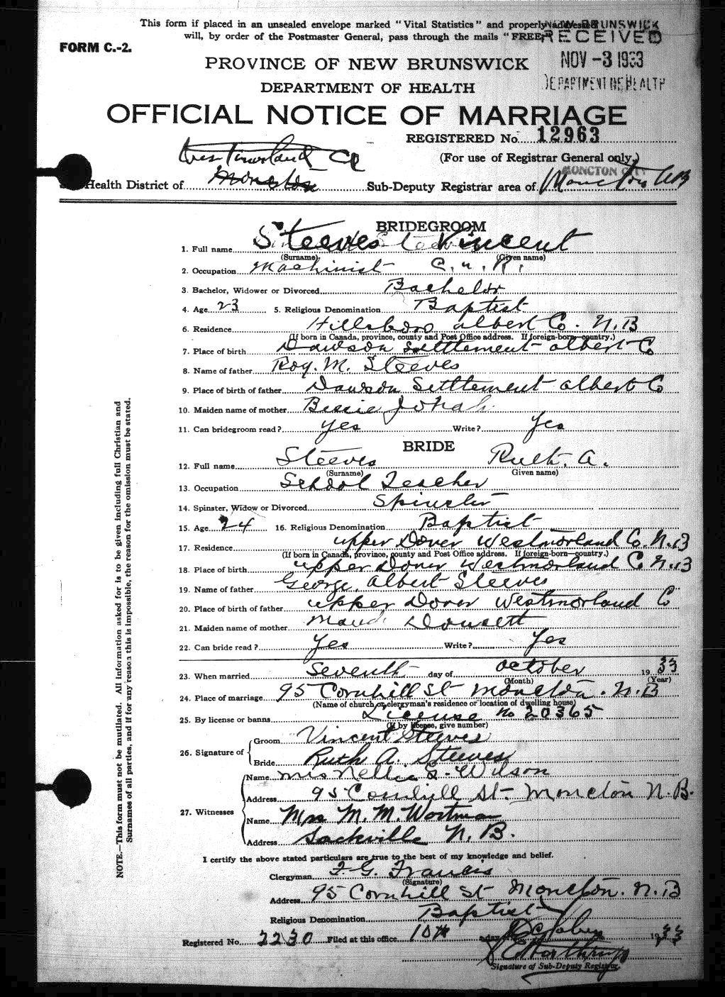 Digitized record