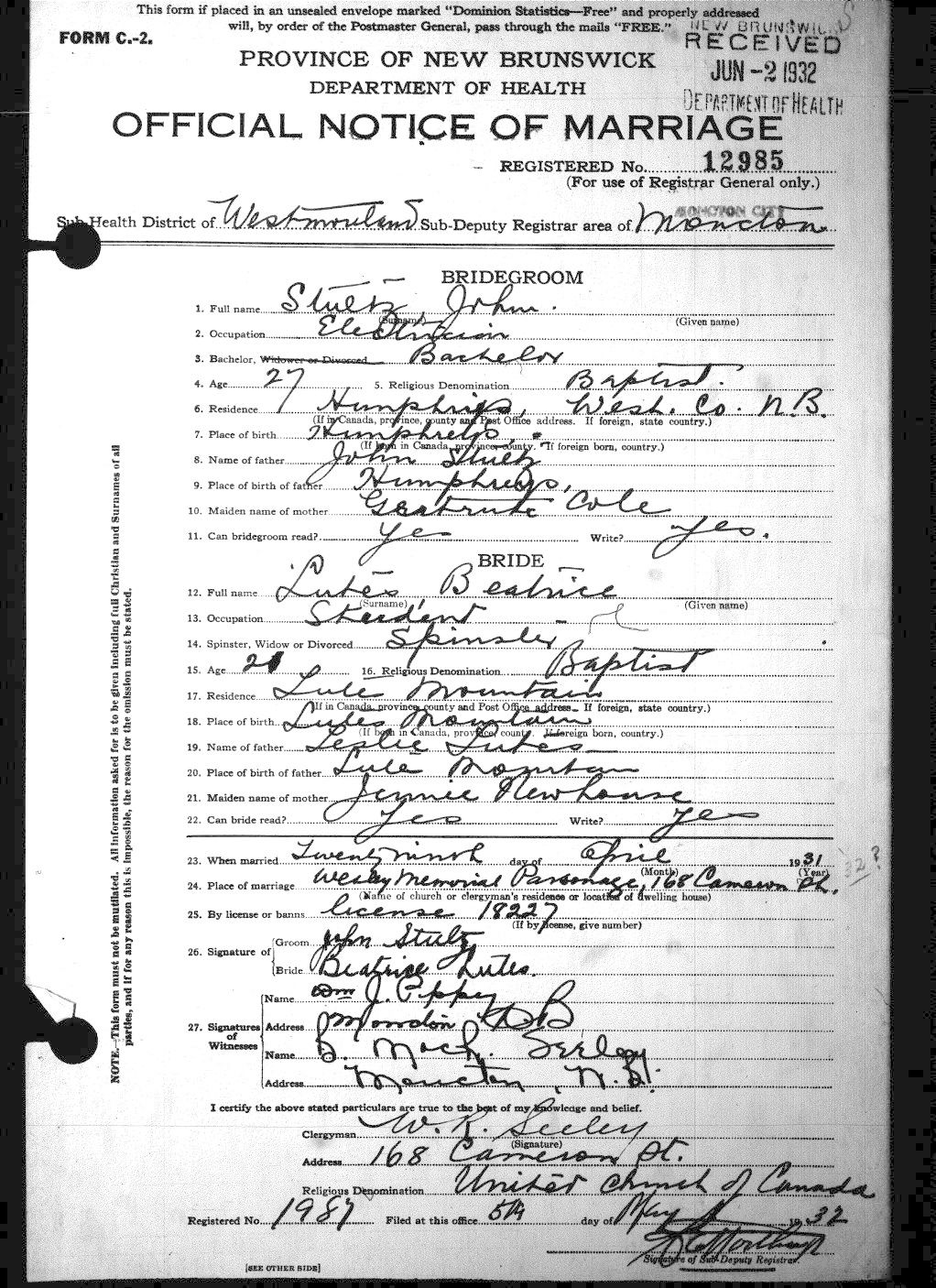 Digitized record