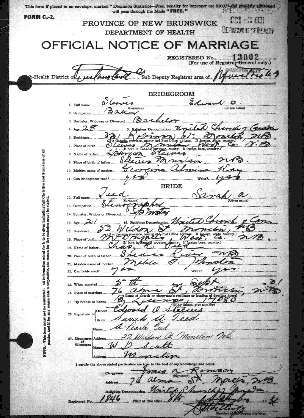 Digitized record