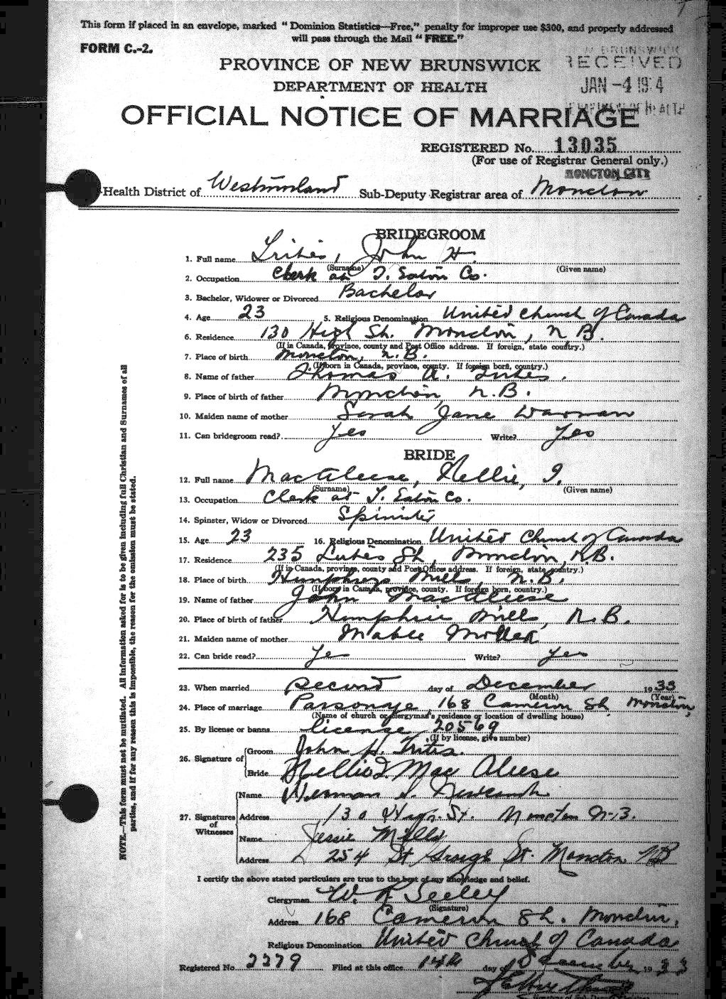Digitized record