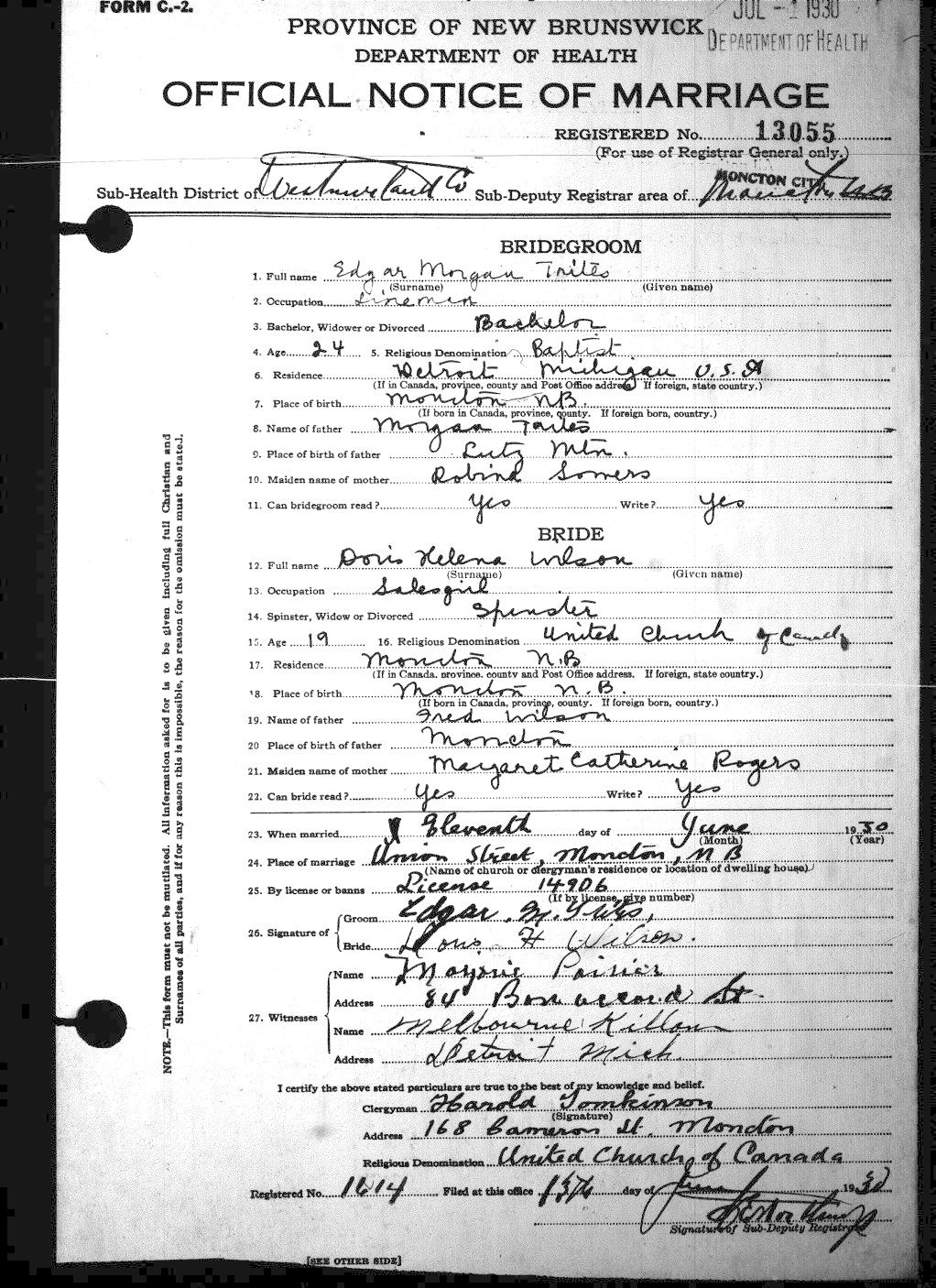 Digitized record
