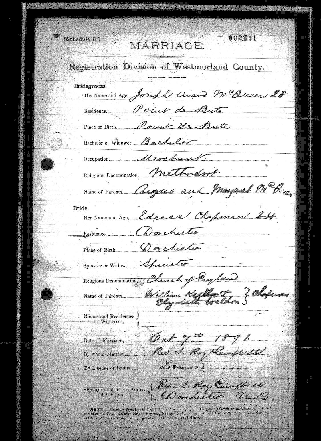 Digitized record