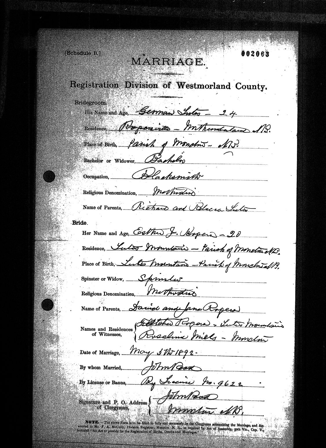 Digitized record