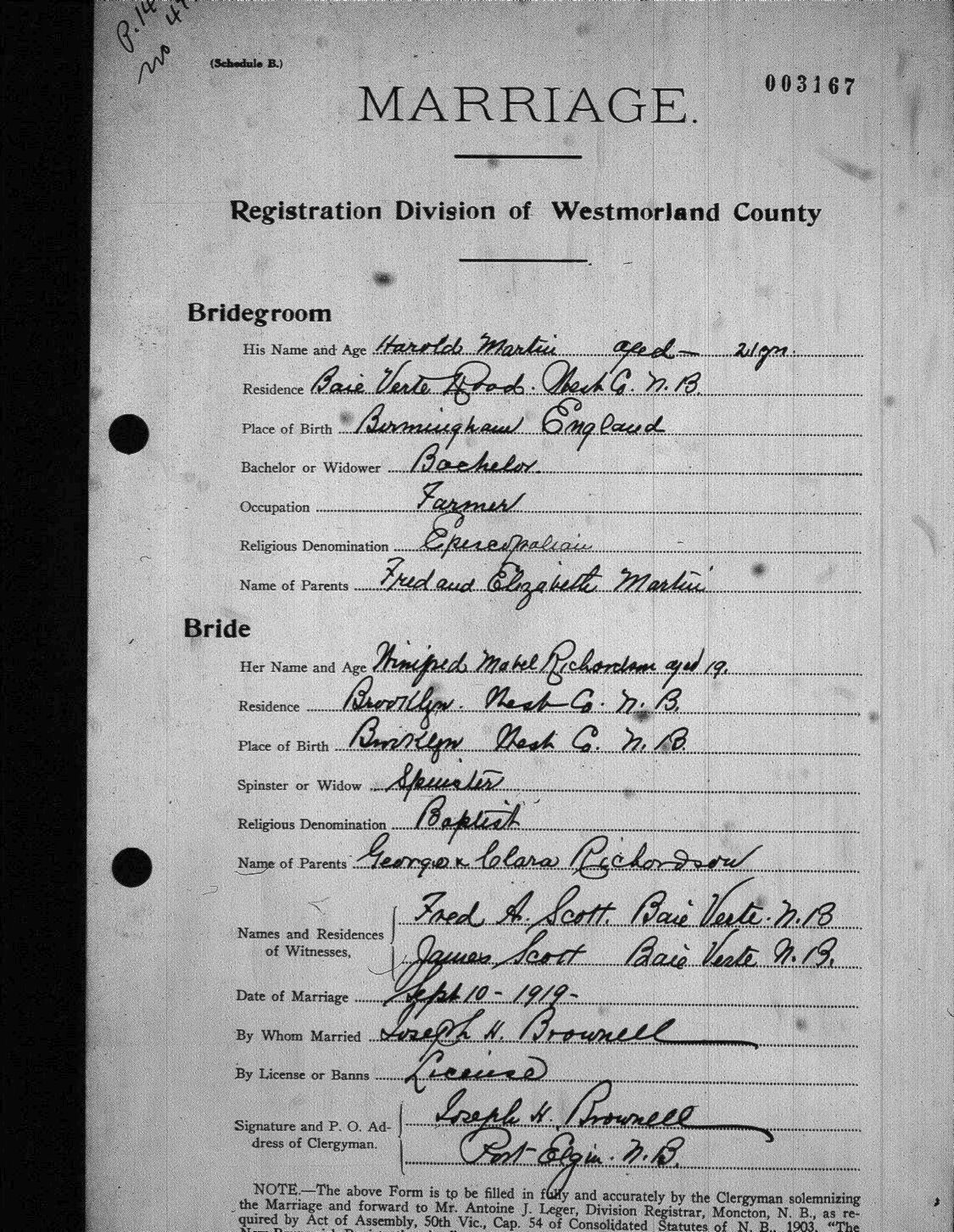 Digitized record