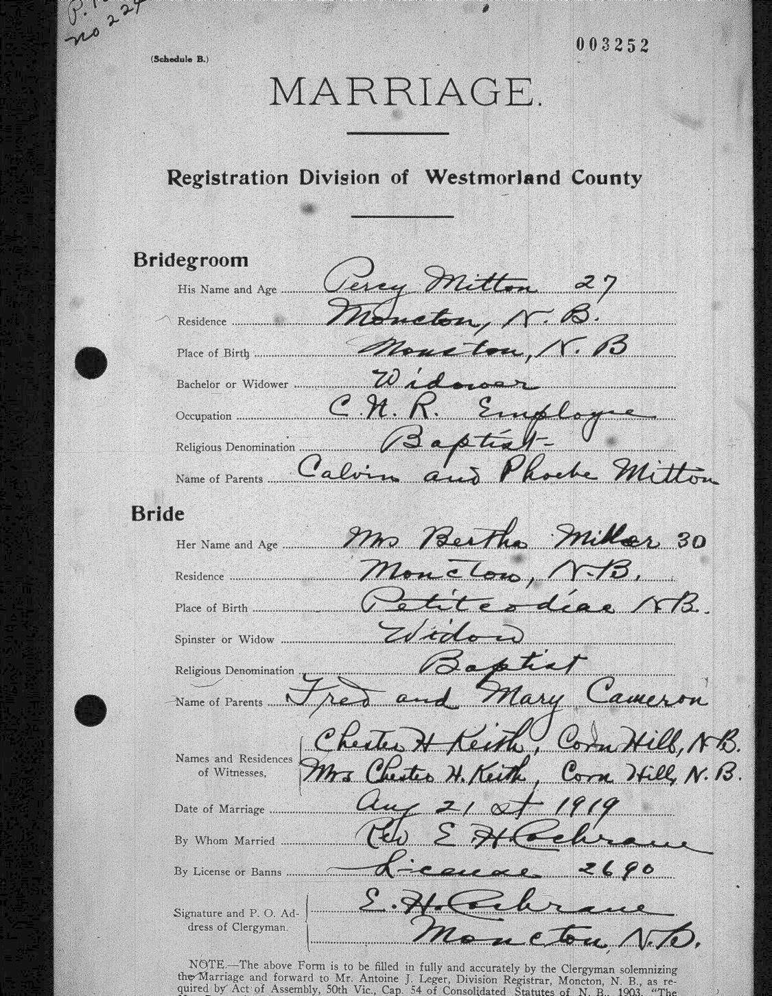Digitized record