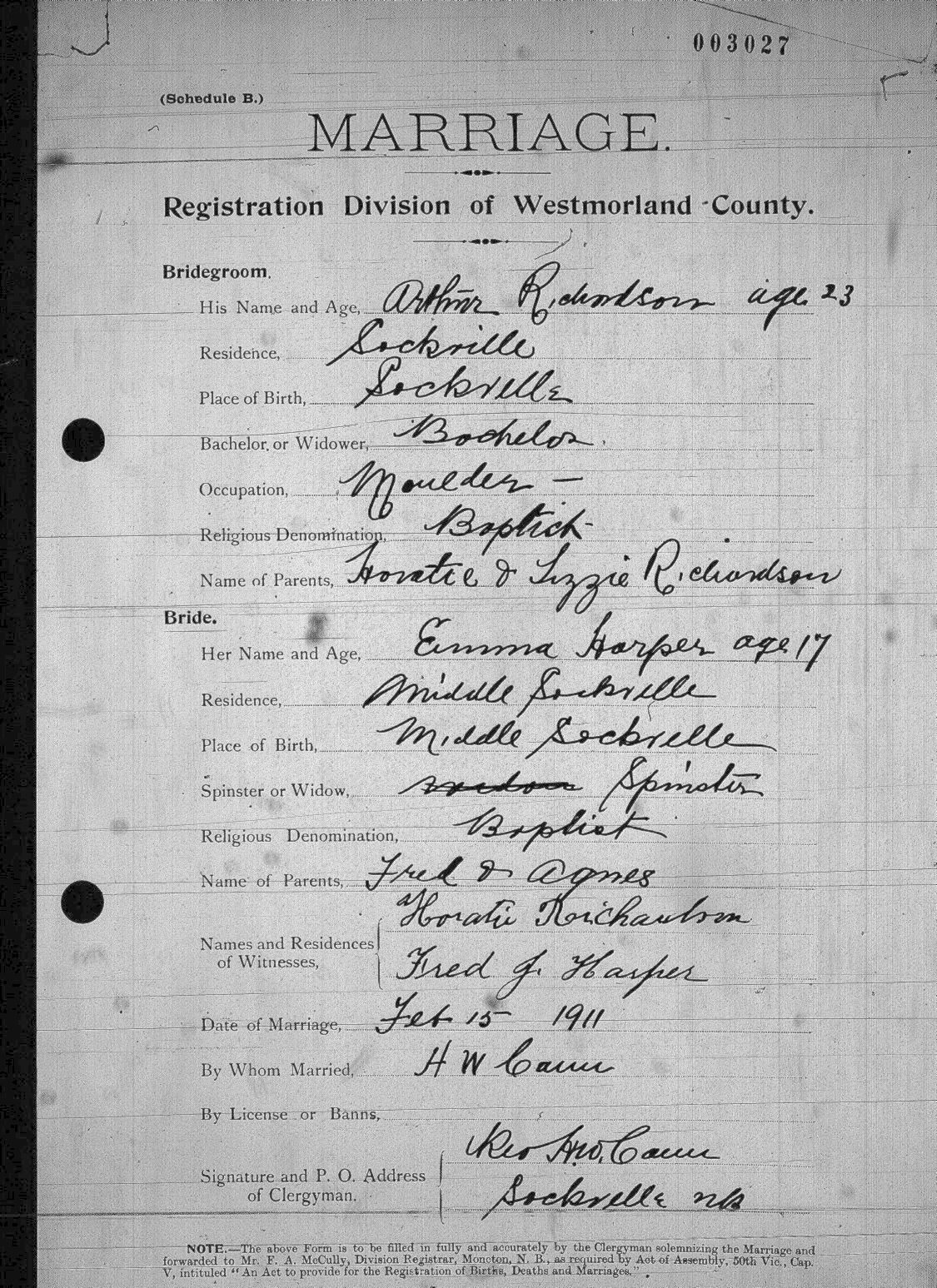 Digitized record