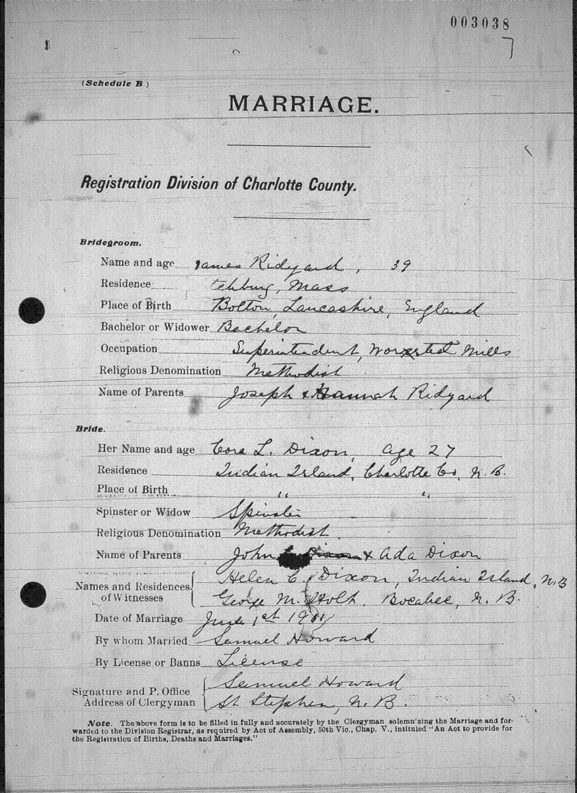 Digitized record