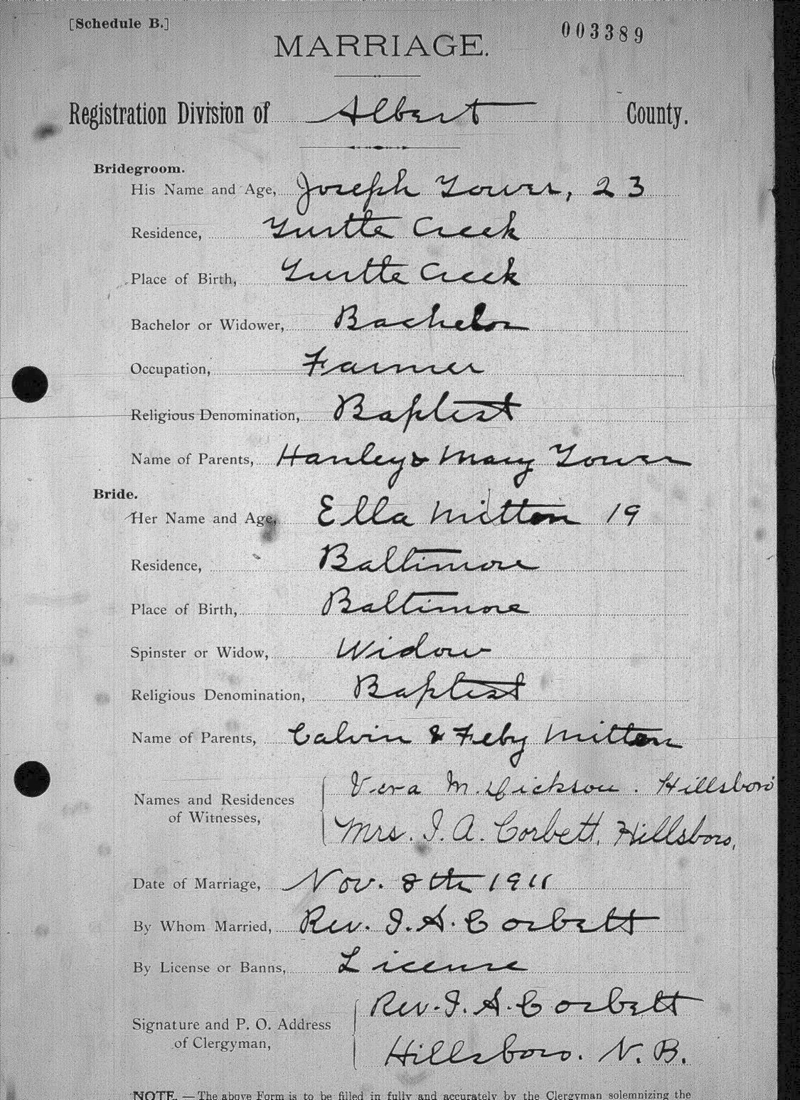 Digitized record