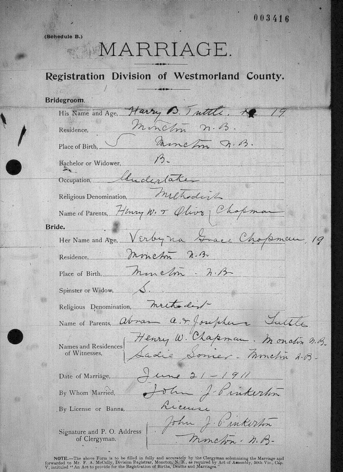 Digitized record