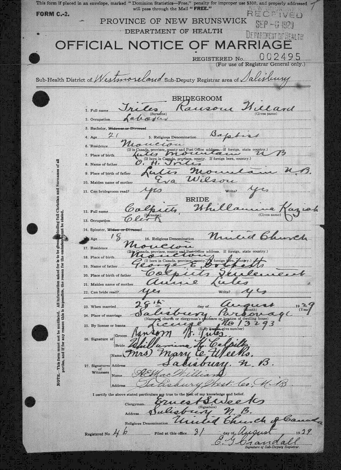Digitized record