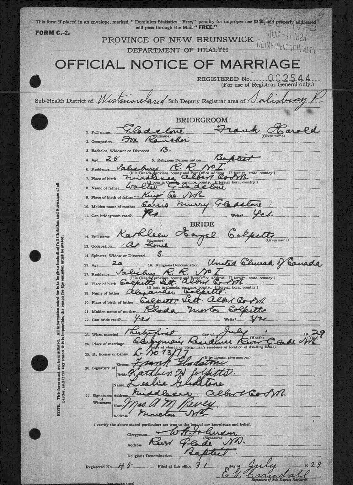 Digitized record