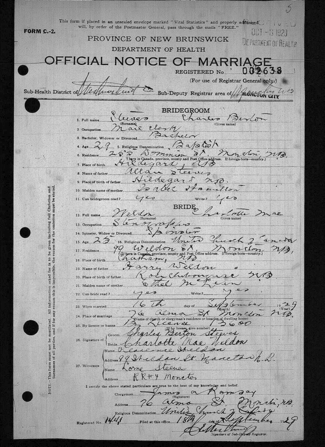 Digitized record
