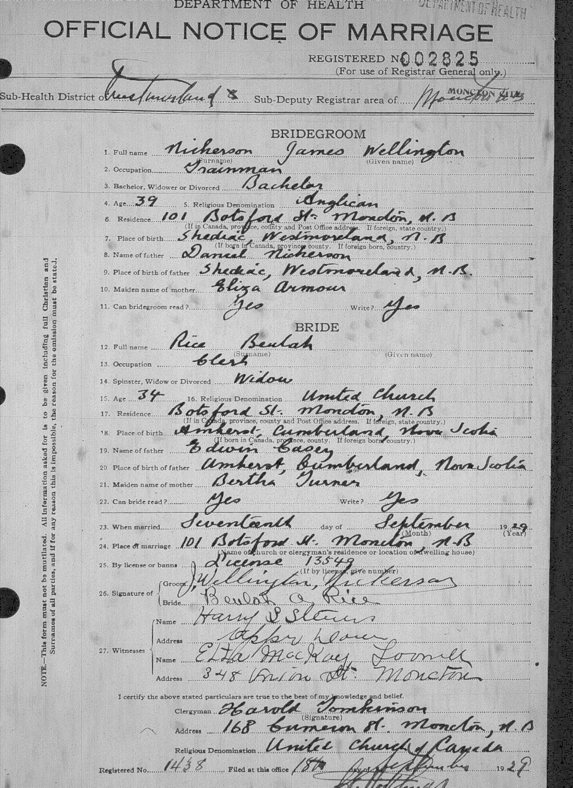 Digitized record