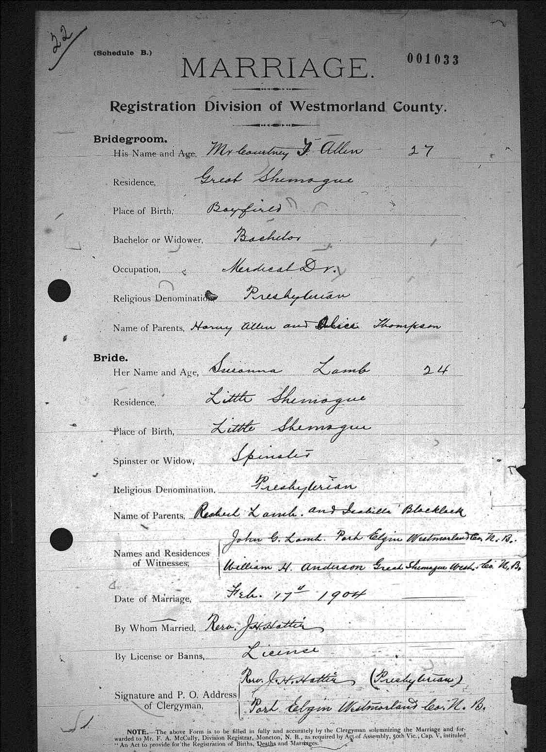 Digitized record