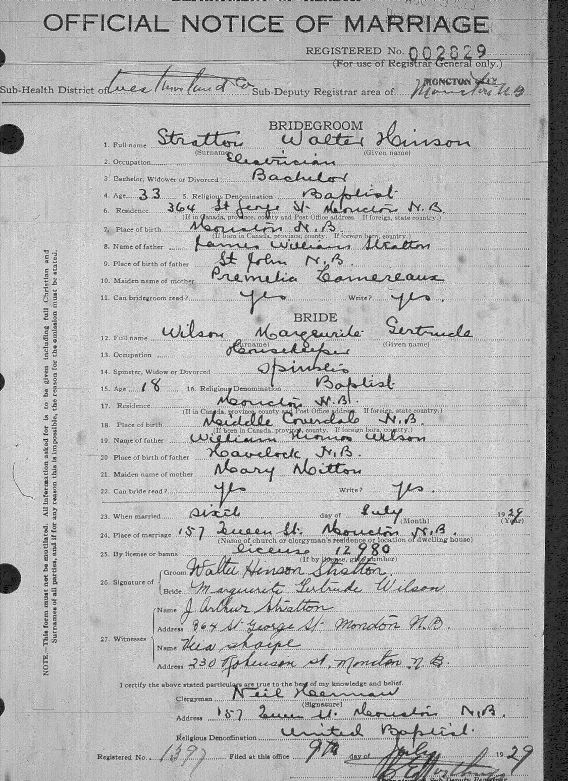Digitized record