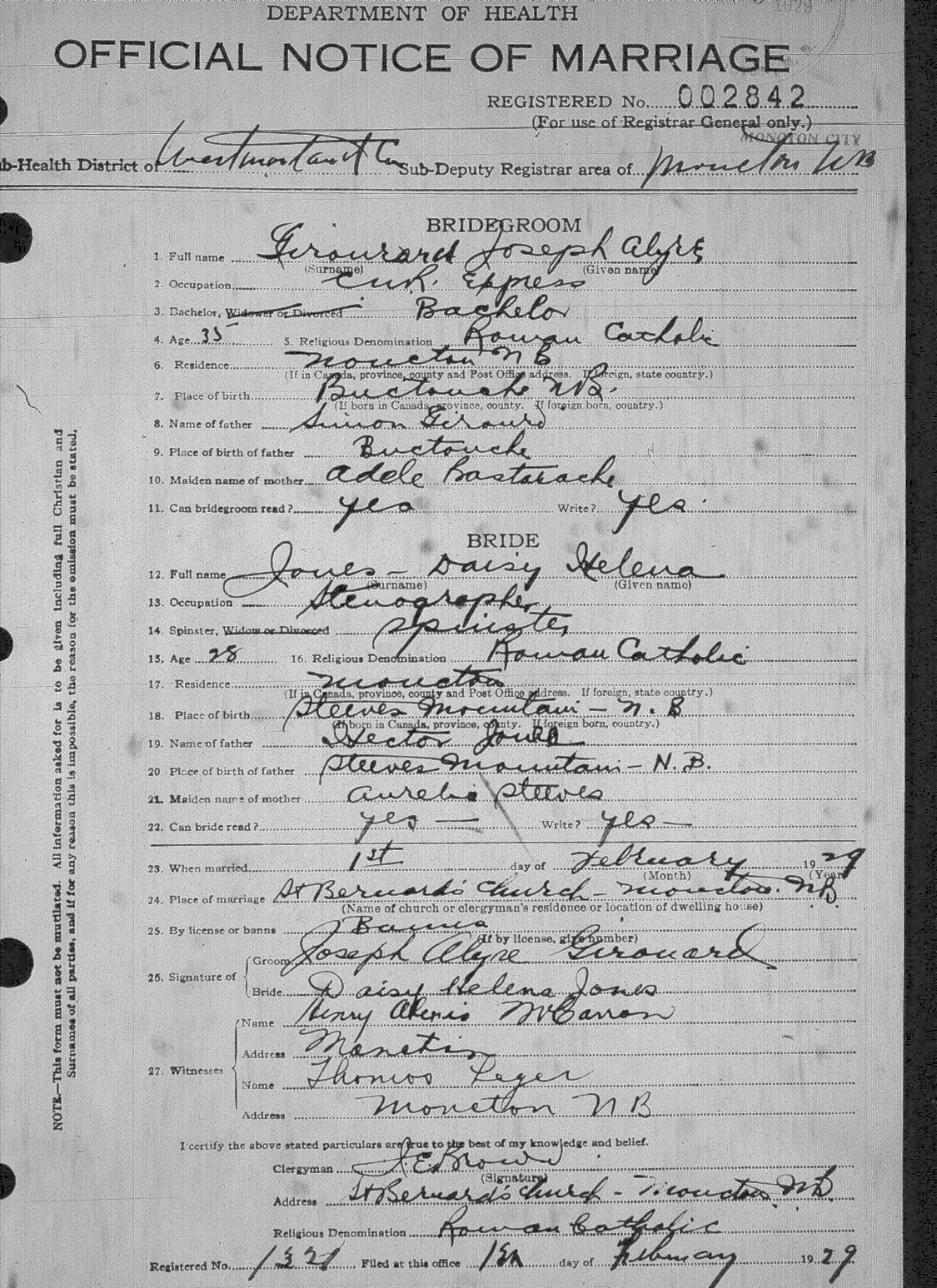 Digitized record