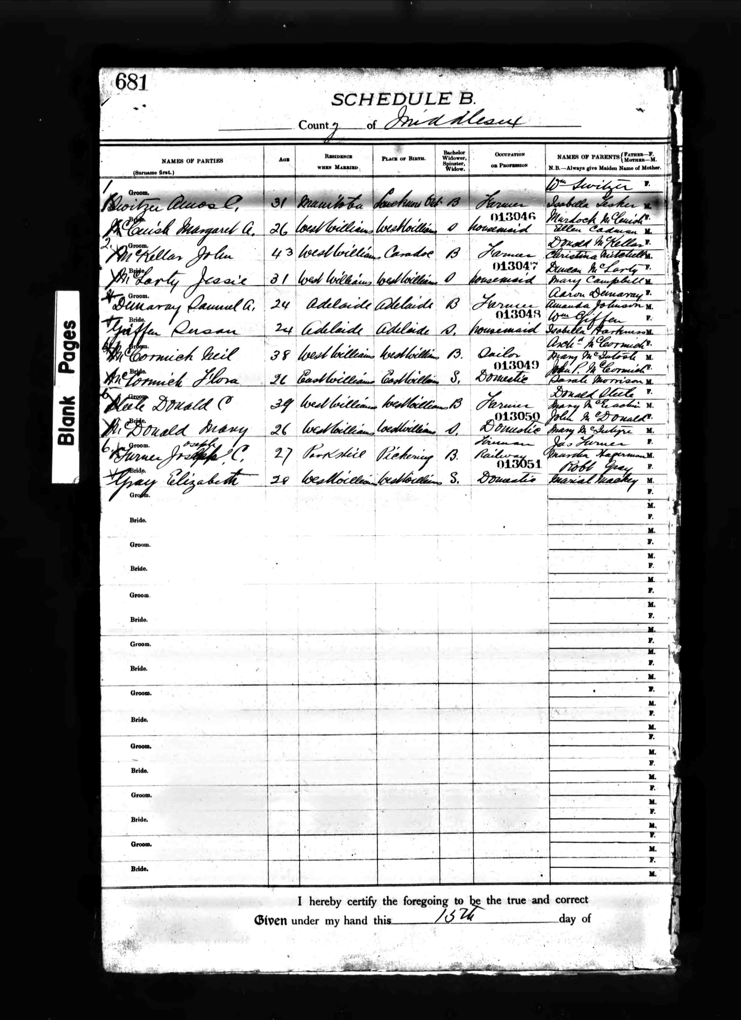 Digitized record