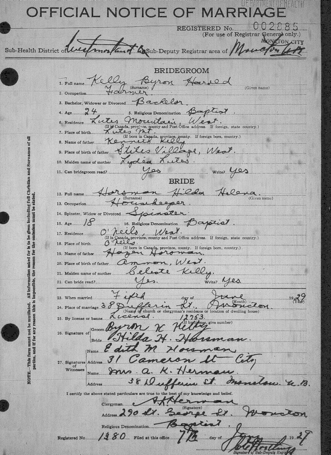 Digitized record