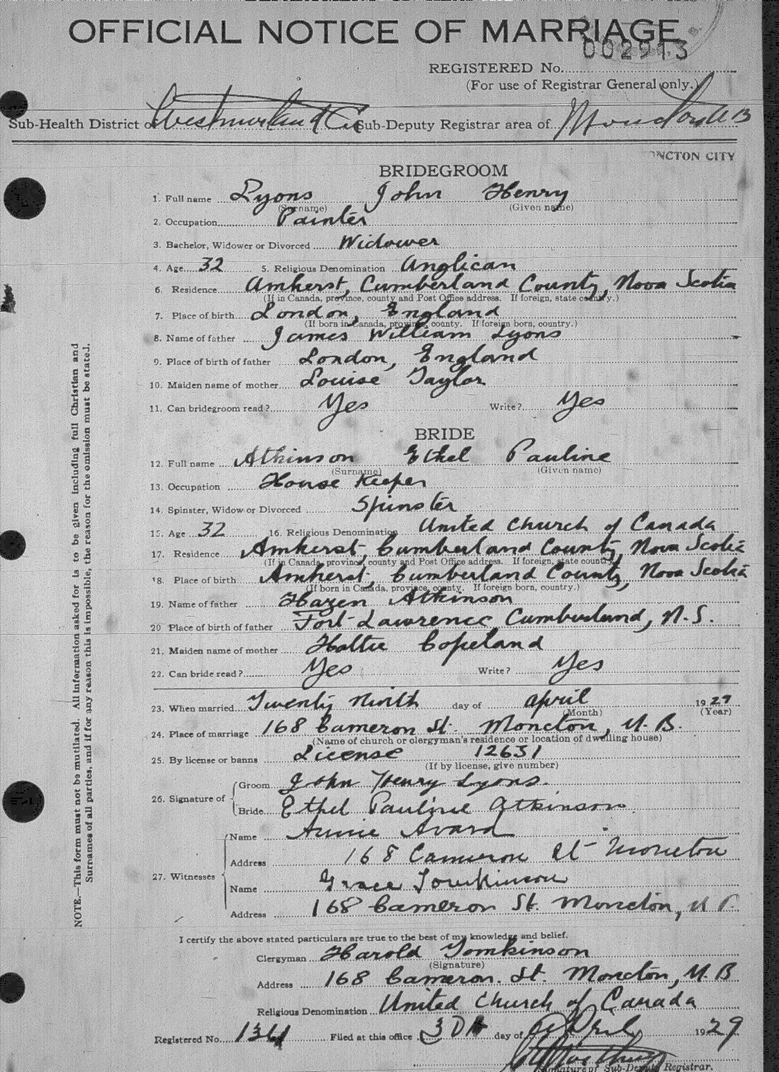 Digitized record