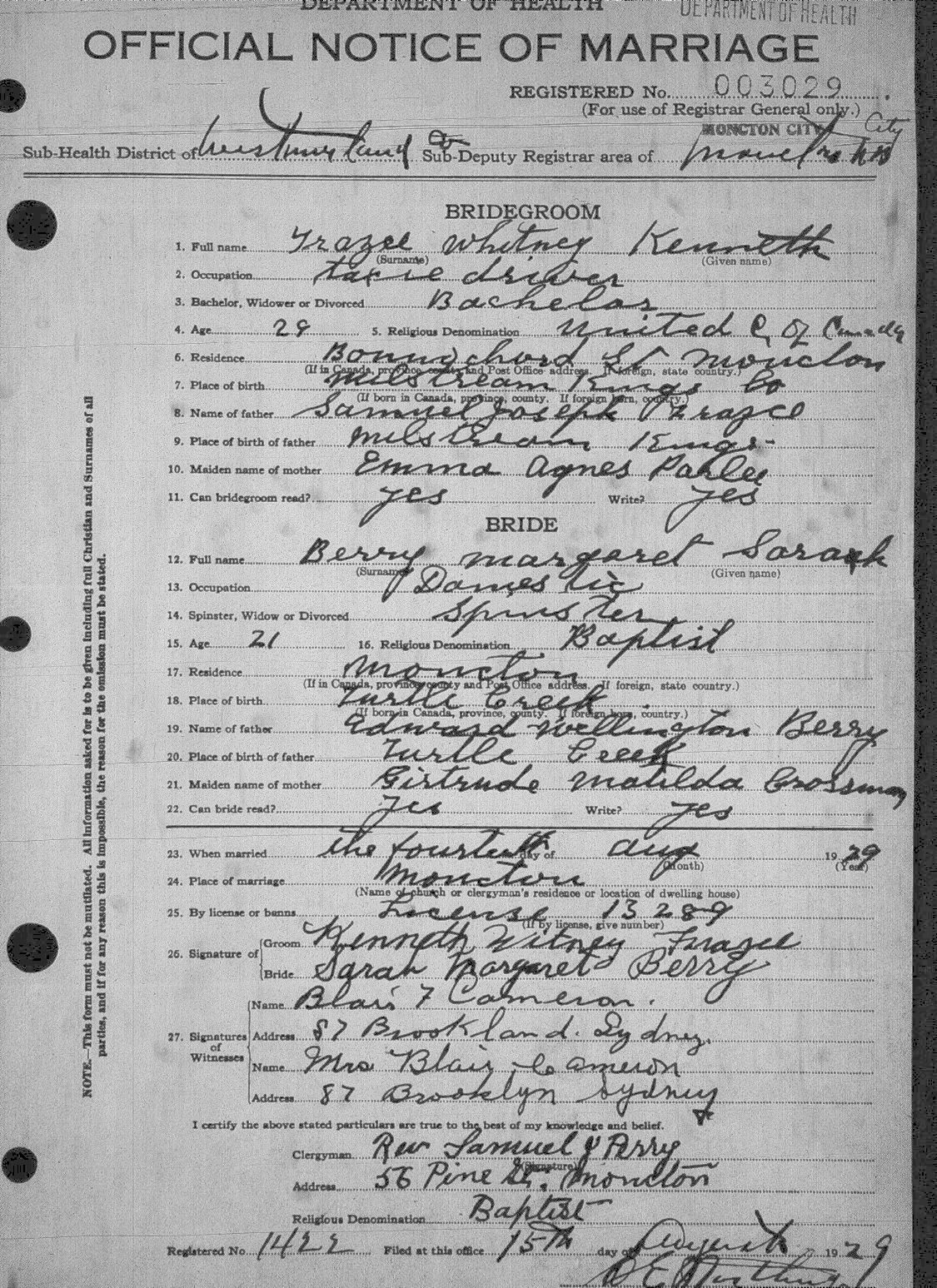 Digitized record