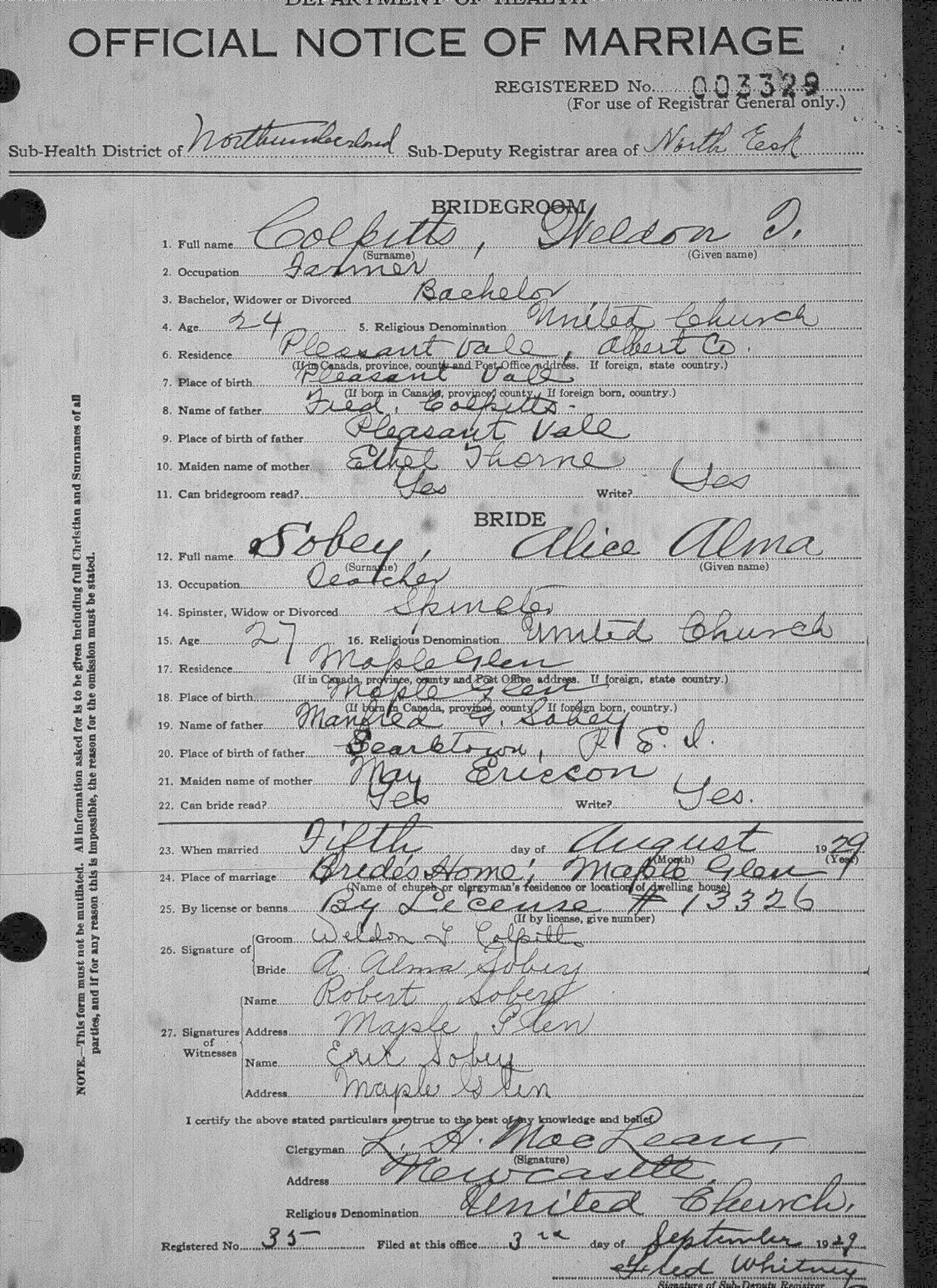 Digitized record