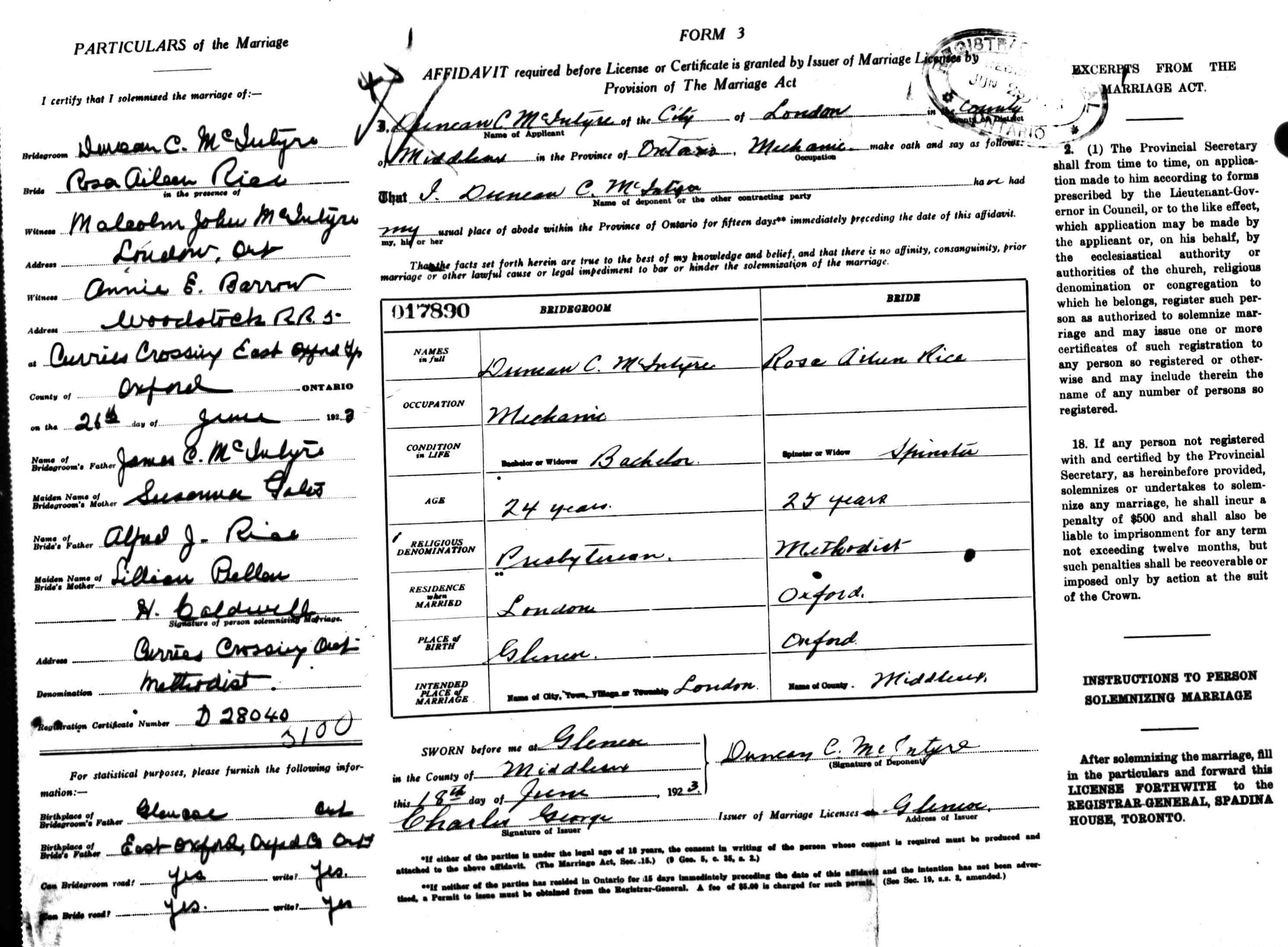 Digitized record